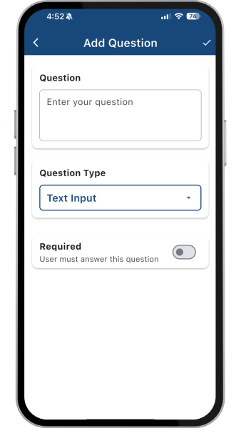 Qualify Your Leads: Create custom questions to ensure your team is capturing the critical details for your lead qualification process.